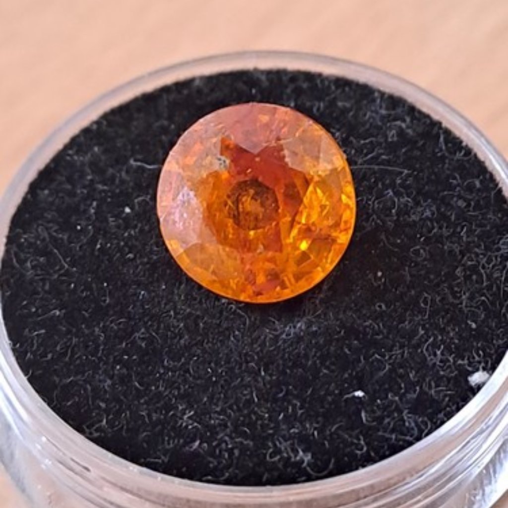Sphalerite 3.7ct Certified Spain, Top Fire, Thousands Of Times Rarer N Diamond